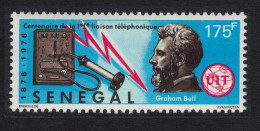 Senegal Telephone Centenary 1976 MNH SG#590 Sc#418 - Sénégal (1960-...)
