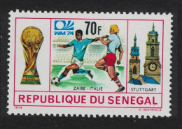 Senegal World Cup Football Championship 1974 MNH SG#558 - Sénégal (1960-...)