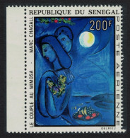 Senegal 'Couple With Mimosa' Painting By Chagall 1973 MNH SG#532 - Sénégal (1960-...)