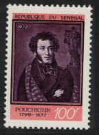 Senegal Pushkin Writer Commemoration 1972 MNH SG#505 - Sénégal (1960-...)