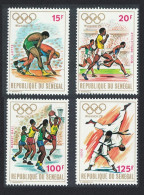Senegal Olympic Games Munich 4v 1972 MNH SG#496-499 - Sénégal (1960-...)