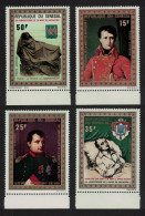 Senegal Napoleon 4v Paintings Margins 1971 MNH SG#463-466 - Senegal (1960-...)