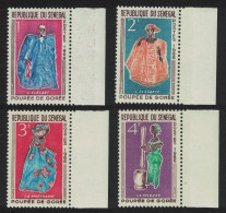 Senegal Goree Puppets 4v Margins 1966 MNH SG#315-318 - Sénégal (1960-...)