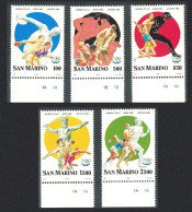 San Marino Modern Olympic Games 5v Bottom Margins 1996 MNH SG#1531-1535 - Ungebraucht