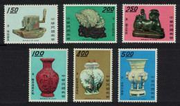 Taiwan Chinese Art Treasures 3rd Series 6v 1970 MNH SG#732-737 MI#754=759 - Neufs