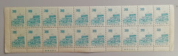 Taiwan Chungshan Building Yangmingshan $3 Block Of 20 1968 MNH SG#637 MI#659 - Unused Stamps