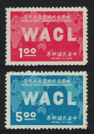 Taiwan Anti-Communist League 2v 1967 MNH SG#615-616 - Unused Stamps