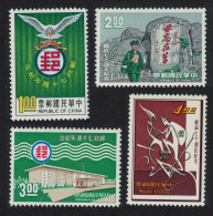 Taiwan 70th Anniversary Of Chinese Postal Services 4v 1966 MNH SG#573-576 MI#595-598 - Unused Stamps