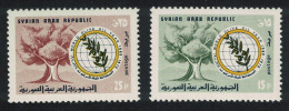 Syria World Year Of Olive Oil Production 2v 1970 MNH SG#1123-1124 - Syria