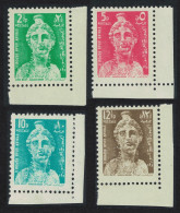 Syria Core Bust Damascus Museum 4v Corners 1967 MNH SG#942-945 MI#969-972 - Syrie