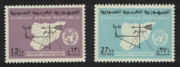 Syria World Meteorological Day 2v 1965 MNH SG#872-873 - Siria
