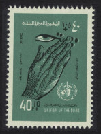 Syria UN Campaign For Welfare Of Blind 1961 MNH SG#738 - Syrie