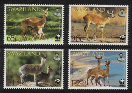 Swaziland WWF Klipspringer And Oribi 4v 2001 MNH SG#704-707 MI#702-705 Sc#698-701 - Swaziland (1968-...)