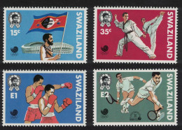 Swaziland Boxing Judo Tennis Olympic Games Seoul 4v 1988 MNH SG#545-548 - Swaziland (1968-...)