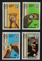 Swaziland Basketball Duke Of Edinburgh Award Scheme 4v 1981 MNH SG#385-388 Sc#391-394 - Swaziland (1968-...)