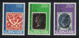 Suriname 150th Anniversary Of The Penny Black 3v 1990 MNH SG#1443-1445 - Surinam