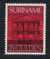 Suriname Overprint 60ct 1987 MNH SG#1309 - Suriname