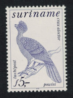 Suriname Bird Black Curassow 1979 MNH SG#946 MI#853 - Suriname