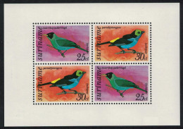 Suriname Birds MS 1977 MNH SG#MS874 MI#Block 18 - Surinam