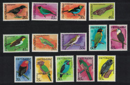 Suriname Birds 14v COMPLETE 1977 MNH SG#860-873 MI#764-770+781-87 - Suriname