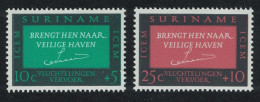 Suriname European Migration 2v 1966 MNH SG#572-573 - Surinam