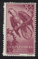 Spanish Guinea Grey Parrot Birds 3v 1957 MNH SG#418 MI#330 - Spaans-Guinea