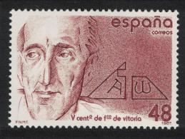 Spain Francisco De Vitoria Jurist 1987 MNH SG#2899 - Ongebruikt