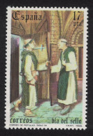 Spain Monk Returning With Rotulet To Savigni 1985 MNH SG#2840 - Unused Stamps