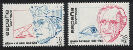 Spain Anniversaries 2v 1984 MNH SG#2768-2769 - Unused Stamps