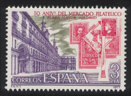 Spain Philatelic Bourse On Plaza Mayor Madrid 1977 MNH SG#2464 - Neufs
