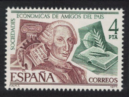 Spain King Charles III Economic Society 1977 MNH SG#2451 - Unused Stamps