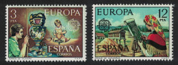 Spain Europa Spanish Handicrafts 2v 1976 MNH SG#2361-2362 - Nuovi