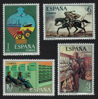Spain Spanish Post Office 4v 1976 MNH SG#2374-2377 - Ungebraucht