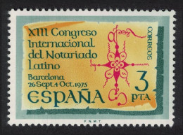 Spain Latin Notaries' Congress Barcelona 1975 MNH SG#2328 - Ongebruikt