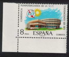 Spain ITU Conference Torremolinos Corner 1973 MNH SG#2203 - Unused Stamps