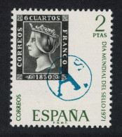 Spain World Stamp Day 1971 MNH SG#2091 - Unused Stamps