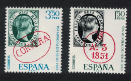 Spain World Stamp Day 2v 1969 MNH SG#1980-1981 - Ongebruikt
