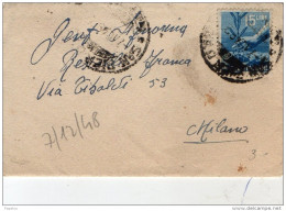 1948 LETTERA - 1946-60: Poststempel