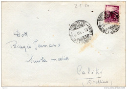 1950 LETTERA CON ANNULLO NAPOLI - 1946-60: Poststempel