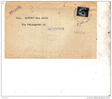 1948 LETTERA CON ANNULLO MODENA - 1946-60: Poststempel