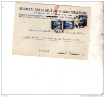 1949 CARTOLINA CON ANNULLO PIACENZA - 1946-60: Poststempel