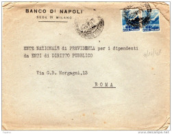 1948 LETTERA CON ANNULLO MILANO - 1946-60: Marcophilia