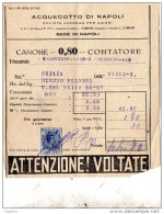 1929 ACQUEDOTTO DI NAPOLI - Italien