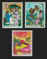 Taiwan Fairy Tales 'Lady White Snake' 3v 1983 MNH SG#1487-1489 - Unused Stamps