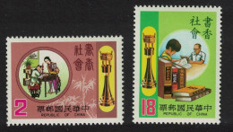 Taiwan National Reading Week 2v 1983 MNH SG#1517-1518 - Neufs