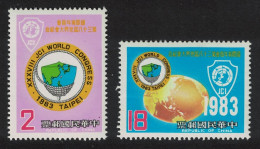 Taiwan 38th Jaycees International World Congress 2v 1983 MNH SG#1510-1511 - Unused Stamps