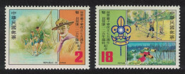 Taiwan 75th Anniversary Of Boy Scout Movement 2v 1982 MNH SG#1448-1449 - Unused Stamps