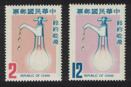 Taiwan Energy Conservation 2v 1980 MNH SG#1306-1307 - Neufs