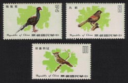 Taiwan Pheasant Liocichla Formosan Yuhina Birds 3v 1979 MNH SG#1264-1266 - Neufs