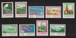 Taiwan Major Construction Projects 9v COMPLETE 1978 MNH SG#1145-1153 MI#1184v-1192v - Unused Stamps